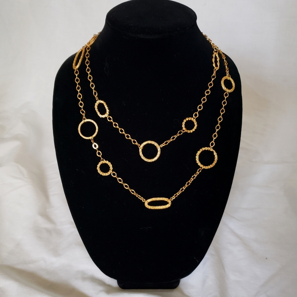 Joan Rivers Long Chain Necklace